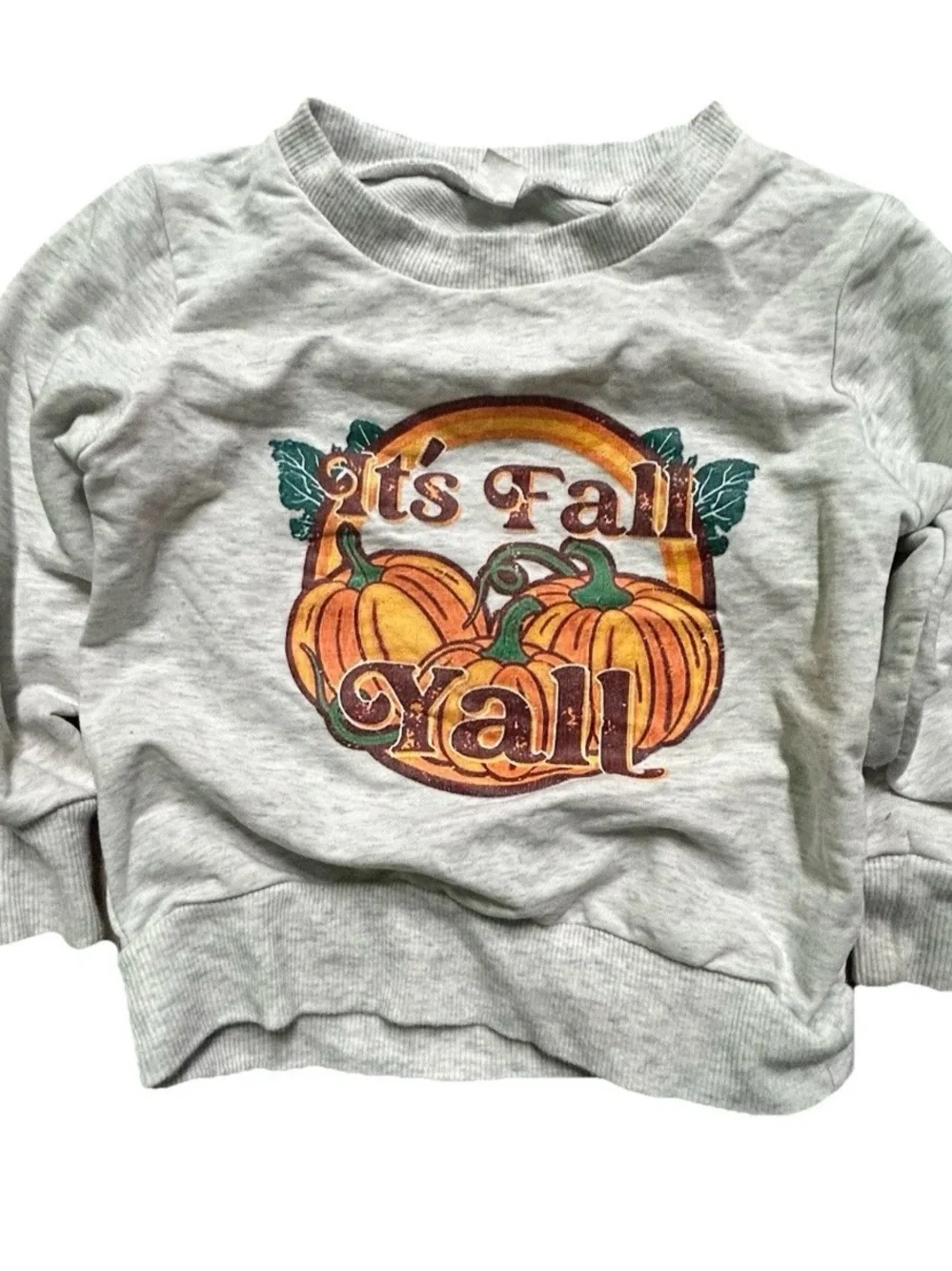 Toddler Girl Fall Tops Halloween Flannel Ghosts Size 18-24 Months